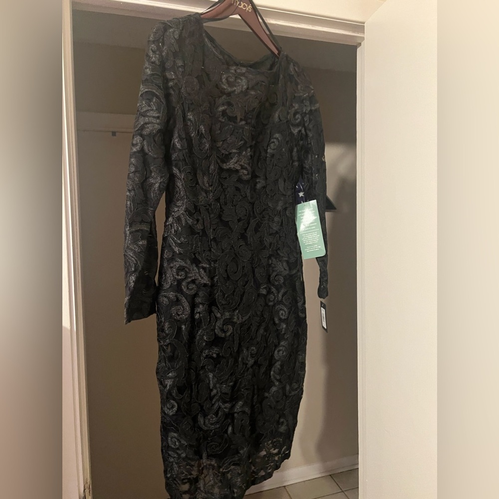 Black formal dress